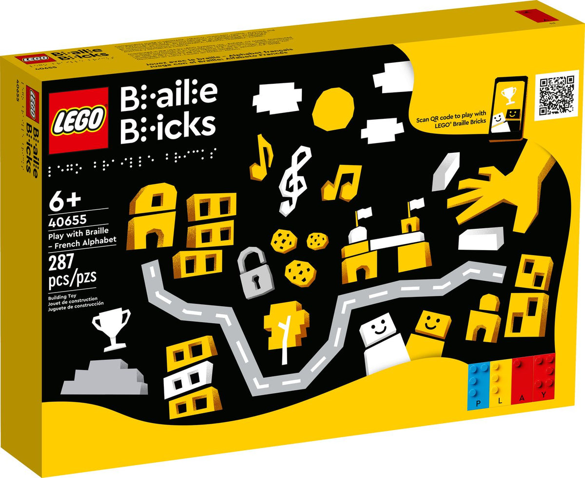 LEGO Play with Braille – French Alphabet 40655